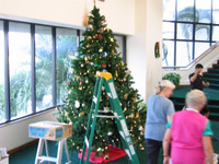 Highlight for Album: Christmas Decorating at Grace