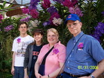All of us at the orchid farm.
