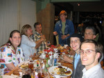 Here we are at Sojo's, enjoying a wonderful Thanksgiving dinner!
